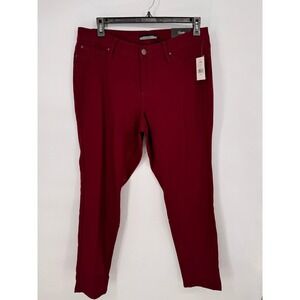 Royalty For Me Skinny Pants Womens 2X‎ Dark Wine New Forever Color XP527931